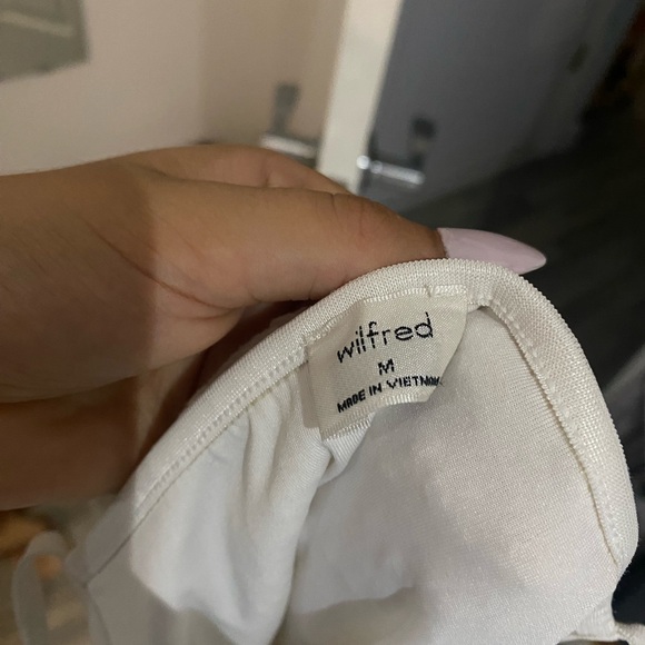 Wilfred Cream Slip Dress - Picture 3 of 3